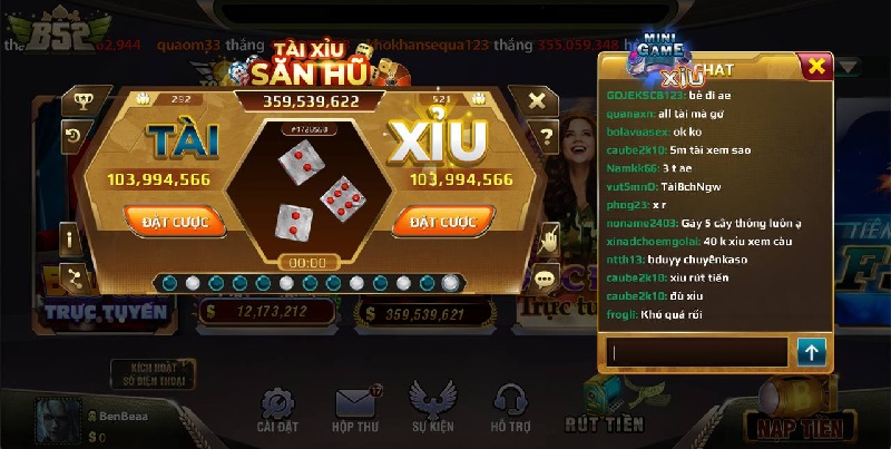 Tài Xỉu B52 có luật chơi đơn giản