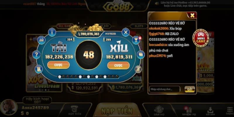 uu diem cong game go88